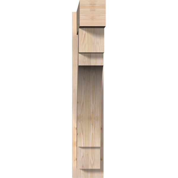 Merced Block Smooth Outlooker, Douglas Fir, 7 1/2W X 32D X 40H